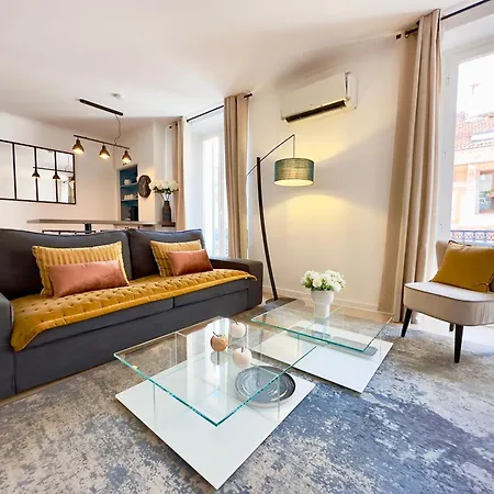 Superbe 3 pièces 80m2 - Espace bureau - 2mn Beach Croisette Cannes Extérieur photo