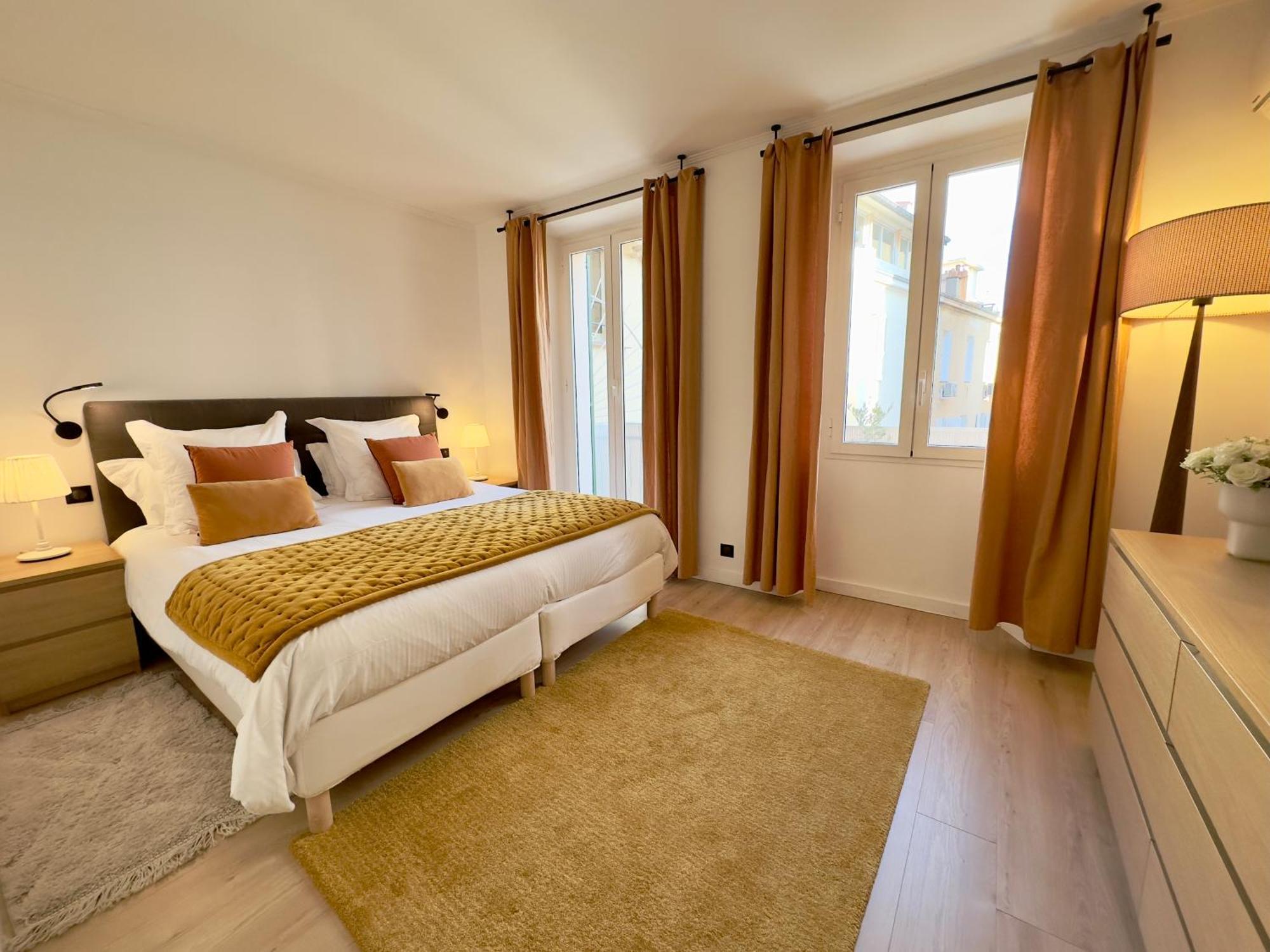 Apartment Luxueux 3 Pieces 80m2 - 2ch - 2 Sdb - 1mn Croisette *