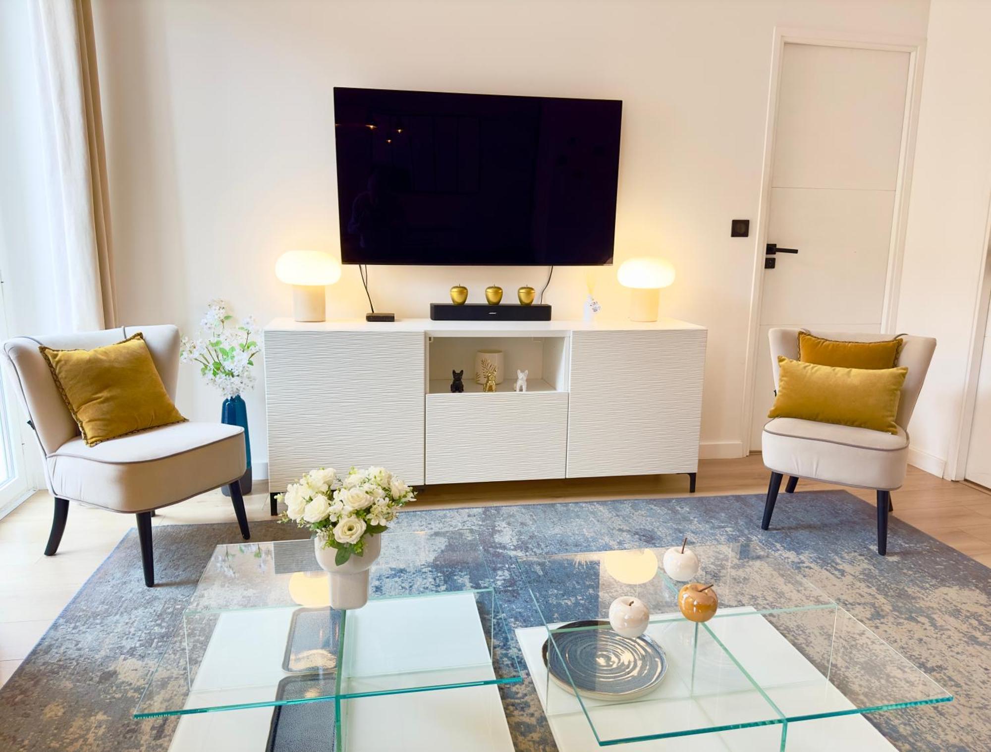 Luxueux 3 Pieces 80m2 - 2ch - 2 Sdb - 1mn Croisette Apartamento