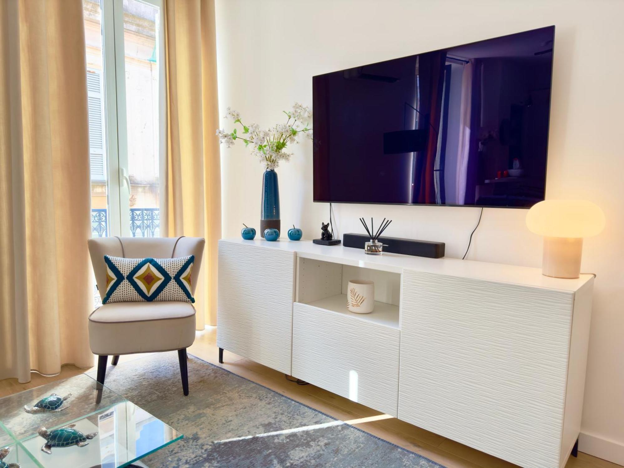 Luxueux 3 Pieces 80m2 - 2ch - 2 Sdb - 1mn Croisette Apartamento *